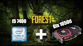 The Forest | GTX 1050 Ti | I5 7400 | 1080p  | Ultra Settings