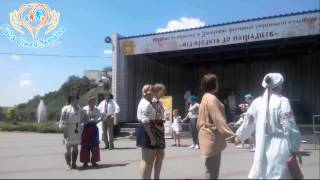 Майстер-клас сім'ї Ємельяненко "Українські народні танці"