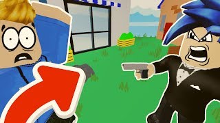 ОГРАБИЛ СОСЕДА!? | СИМУЛЯТОР ГРАБЕЖА! | ROBLOX