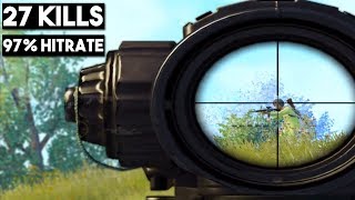 IF YOU LOVE SNIPERS WATCH THIS! | 27 KILLS Solo vs Squad | PUBG Mobile