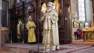 Воскресная проповедь митрополита Минского и Заславского Павла. 13.09.2015