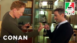 Conan & Jordan Schlansky's Italian Wine Tasting  - CONAN on TBS