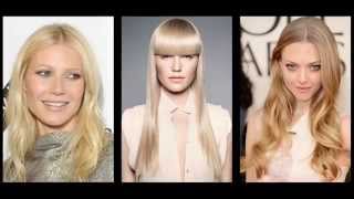 Blond účesy