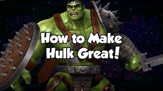 [Marvel Future Fight] How to Make Hulk Great!