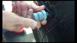 Супер отмычка-декодер HU66-1: Открытие замка VW Jetta