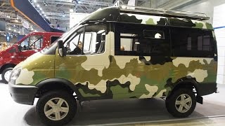 ГАЗ 27527 Соболь 4WD. Охотник  -  Exterior and Interior Walkaround - Moscow Offroad Show 2015