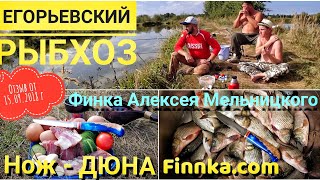 Финка Алексея Мельницкого на рыбалке. Егорьевский рыбхоз - отзыв от 15.09.2018