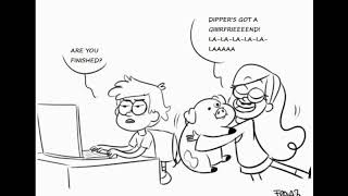 {У Диппера появилась девушка?} | Gravity Falls Comics by Frava8 | Гравити Фолз Комикс
