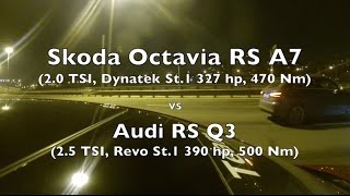Skoda Octavia RS A7 vs Audi RS Q3