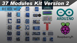 37 Sensors and Modules Kit (Version 2) for Raspberry Pi and Arduino