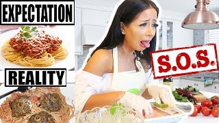 TRYING TO COOK FOR THE FIRST TIME!