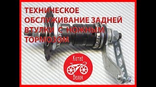 техническое обслуживание задней втулки с ножным тормозом(АИСТ,ШКОЛЬНИК,ТИСА,УКРАИНА,ХВЗ) КИТАЙ ВЕЛИК