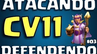 Clash of Clans - LENDÁRIOS ATACANDO APÓS ATUALIZAÇÃO - CV11