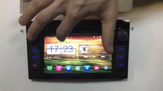 Штатная магнитола для Opel Winca M019 S160 Android 4 4 4 часть 1