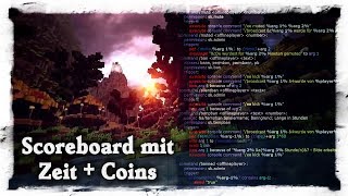 [SKRIPT] Scoreboard mit Zeit + Coins #32 Tutorial Spigot