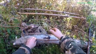 Охота на бобра.Эксперимент с  капканом КП 320х600 на охоте на бобра (Будни охотника и рыбака)
