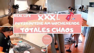 Totales Chaos|XXXL Putzroutine am Wocheneden|Putzmotivation|Real Life