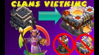 Hỏi đáp (5) Clash of Clans|  Hall 11 full không infeno, ealge xếp war cùng hall mấy?