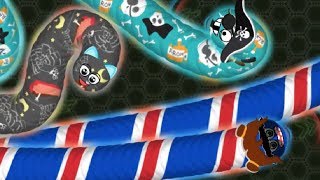 WORMATE - ОБЖОРА ЧЕРВЯК Ждем новые зимние скины Игра клон SLITHER IO И WORMAX IO