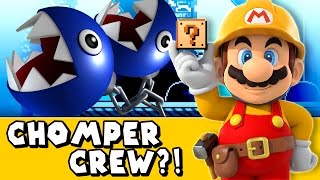 Super Mario Maker #4 - Chain Chomp Crew?!