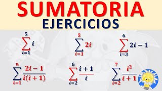 Ejercicios de sumatoria/notacion sigma | Juliana la Profe