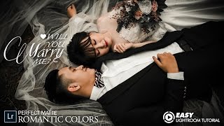 Perfect Matte Wedding Effect Lightroom Tutorial
