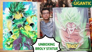 UNBOXING BROLY SUPER SAIYAN STATUE From Dragon Ball By Shogun.