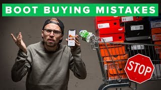 TOP 5 FOOTBALL BOOT BUYING MISTAKES TO AVOID