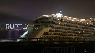 Hong Kong: World Dream cruise ship remains quarantined at Kai Tak Terminal