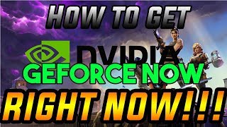 How to get Geforce Now without Request*2019 updated*