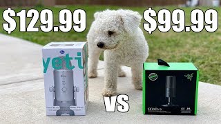 $129.99 Blue Yeti Mic VS $99.99 Razer Seiren X Mic
