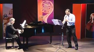 Segunda Musical, com duo de clarinete e piano e duo de canto e piano