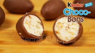 А вы уже знаете рецепт киндер Шоко Бонс из 4 ингредиентов? | Kinder Choco Bons