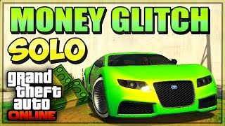 GTA 5 Online: NEW SOLO UNLIMITED MONEY GLITCH | ALL CONSOLE | PS4 XBOX PS3