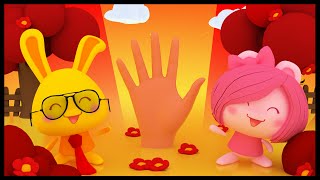 La famille des doigts Titounis - Finger Family Rhyme in French - Méli et Touni