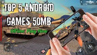 Top 5 Android Game Offline Less Than 50 MB || Best Games For Android || AG Ep 01