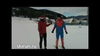 Упражнение на лыжах без палок для классики