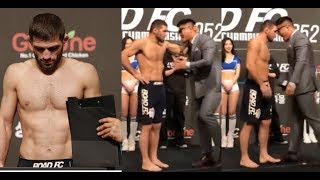 Тот самый Кореец наехал на Шамиля Завурова на взешевание! | Kwon A-Sol