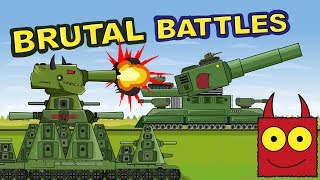 "Iron Monsters Battle" Cartoons about tanks