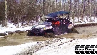 Polaris Ranger 4 Seater RZR 4 XP 900 Walker Evans Snow Mudding