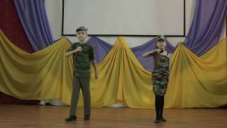 Солдатская романтика!   Поёт студия Каникулы