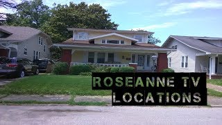 ROSEANNE TV LOCATIONS EVANSVILLE INDIANA