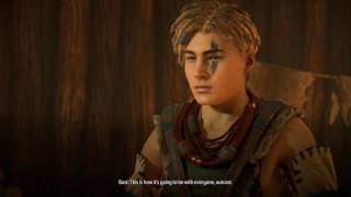 ✪ Horizon Zero Dawn - Meeting Bast: All Dialogue Options
