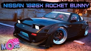 GTA 5 МОДЫ - Nissan 180sx Rocket Bunny