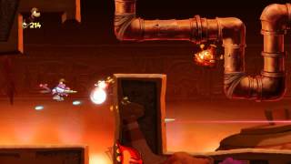 20 - Прохождение Rayman Origins - Цель - Морская змея (Полёт) - Лакомая земля