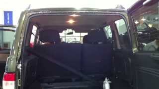 UAZ Patriot Limited 3163 Thrunk Outlook УАЗ Патриот Limited 3163 Интерьер багажника