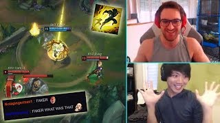 FAKER IS LITERALLY TROLLING IN THE LCK..! | Tobias Fate | LoL Stream Moments #122