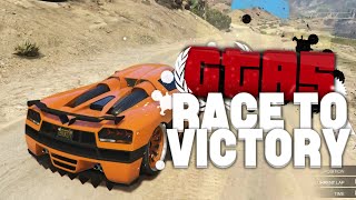 IK HELP JE DE WALLRIDE HALEN! (GTA V RACE TO VICTORY #23)