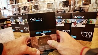 SIX GoPro 4 Black Edition