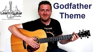 The Godfather Theme - Fingerstyle Guitar Lesson - Drue James - Part 1